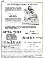 Kleist Sand and Gravel, Pfister Associated Growers, The Milwaukee Journal